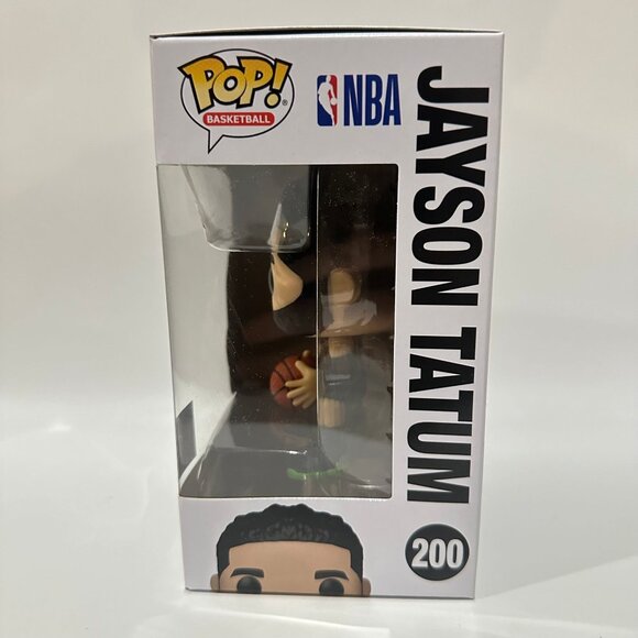 Funko POP! NBA 2024 City Edition Jayson Tatum Boston Celtics Figure #200! - Picture 3 of 9
